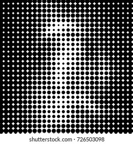 Grunge black and white dots texture background. Spotted vector Abstract Texture

