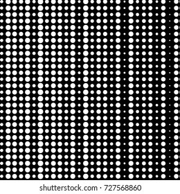 Grunge black and white dots texture background. Spotted vector Abstract Texture
