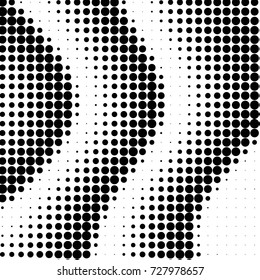 Grunge black and white dots texture background. Spotted vector Abstract Texture

