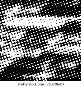 Grunge black and white dots texture background. Spotted vector Abstract Texture
