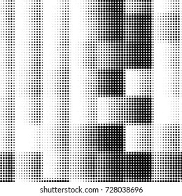 Grunge black and white dots texture background. Spotted vector Abstract Texture
