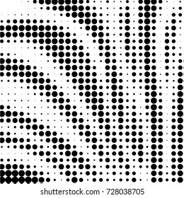 Grunge black and white dots texture background. Spotted vector Abstract Texture
