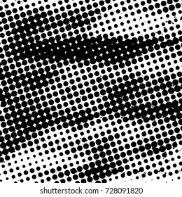 Grunge black and white dots texture background. Spotted vector Abstract Texture
