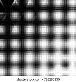 Grunge black and white dots texture background. Spotted vector Abstract Texture
