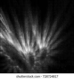 Grunge black and white dots texture background. Spotted vector Abstract Texture
