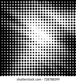Grunge black and white dots texture background. Spotted vector Abstract Texture
