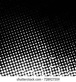 Grunge black and white dots texture background. Spotted vector Abstract Texture
