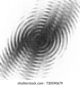 Grunge black and white dots texture background. Spotted vector Abstract Texture
