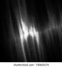 Grunge black and white dots texture background. Spotted vector Abstract Texture
