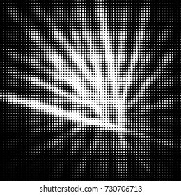 Grunge black and white dots texture background. Spotted vector Abstract Texture
