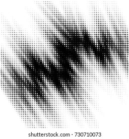 Grunge black and white dots texture background. Spotted vector Abstract Texture

