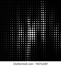 Grunge black and white dots texture background. Spotted vector Abstract Texture
