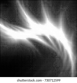 Grunge black and white dots texture background. Spotted vector Abstract Texture
