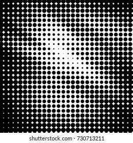 Grunge black and white dots texture background. Spotted vector Abstract Texture
