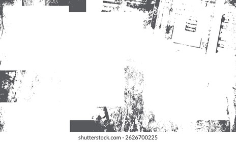Grunge black and white white Dust overlay distress grungy effect paint. Black and white grunge seamless texture 