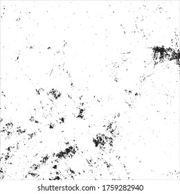 grunge  black and white ink splats.abstract monochrome background.Vector creative illustration.