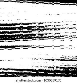 Grunge black and white line texture background. Abstract stripe vector illustration Texture
