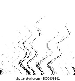 Grunge black and white line texture background. Abstract stripe vector illustration Texture
