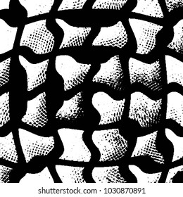 Grunge black and white line texture background. Abstract stripe vector illustration Texture
