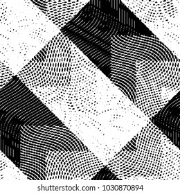 Grunge black and white line texture background. Abstract stripe vector illustration Texture
