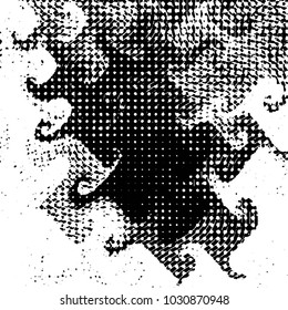 Grunge black and white line texture background. Abstract stripe vector illustration Texture
