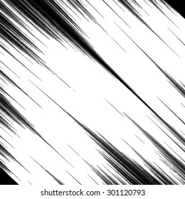 Grunge black and white line vector illustration background. 