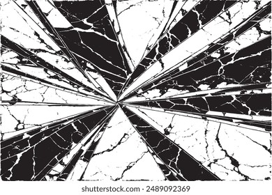 Grunge Black and White Marble Texture Background