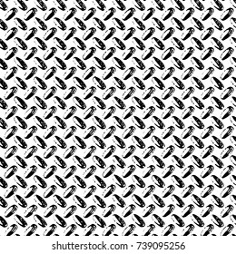 Grunge black white. Monochrome vector texture. The pattern of ink stains, cracks, fading. Overlay aged grainy messy template. Renovate wall scratched backdrop