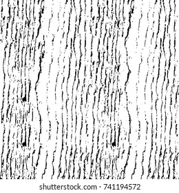 Grunge black white. Monochrome vector texture. The pattern of ink stains, cracks, fading. Overlay aged grainy messy template. Renovate wall scratched backdrop