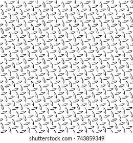 Grunge black white. Monochrome vector texture. The pattern of ink stains, cracks, fading. Overlay aged grainy messy template. Renovate wall scratched backdrop