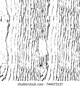 Grunge black white. Monochrome vector texture. The pattern of ink stains, cracks, fading. Overlay aged grainy messy template. Renovate wall scratched backdrop