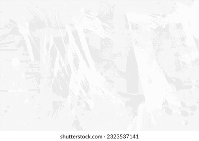 Le grunge est noir et blanc. Un motif de taches, éclaboussures de peinture. Image vectorielle dessin abstrait