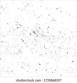 grunge schwarz-weiß Muster. Monochrome Hintergrundbild.Vector Eps10