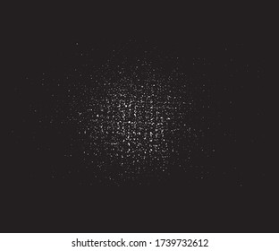  Grunge black and white pattern. Monochrome particles abstract texture. Background of cracks, effects old photo, chips, stains, ink spots, lines. Dark design background surface.  effects Gray printing