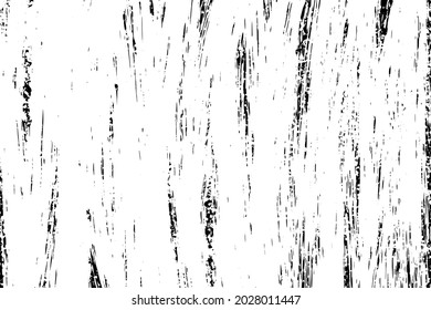 Grunge black and white pattern. Monochrome particles abstract texture. Background of cracks, scuffs, chips, stains, ink spots, lines. Dark design background surface.Grunge Texture Vector