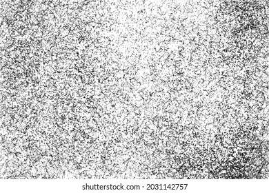 Grunge black and white pattern. Monochrome particles abstract texture. Background of cracks, scuffs, chips, stains, ink spots, lines. Dark design background surface.Grunge Texture Vector
