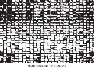 Grunge black and white pattern. Monochrome particles abstract texture.