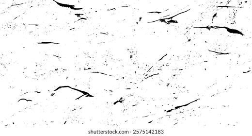 Grunge black and white pattern. Monochrome particles abstract texture. Vector grunge overlay texture. Black and white background.