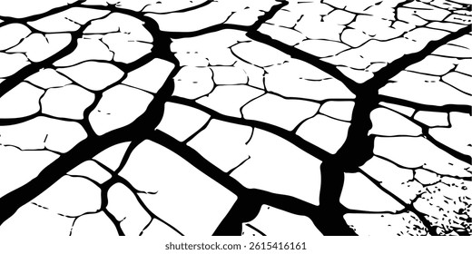 Grunge black and white pattern. Monochrome particles abstract texture. Background of cracks, scuffs, chips, stains, ink spots, lines. Dark design background surface. Gray printing element