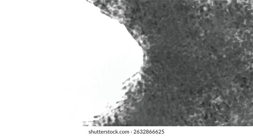 Grunge black and white pattern. Monochrome particles abstract texture. Background of cracks, scuffs, chips, stains, ink spots, lines. Dark design background surface. Gray printing element