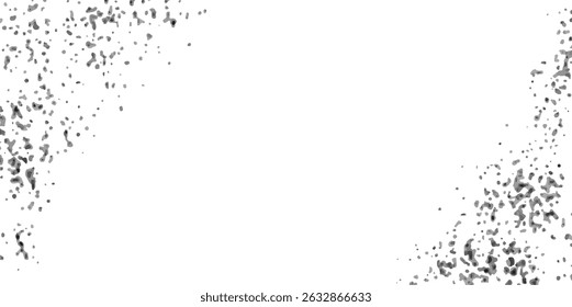 Padrão preto e branco grunge. Textura abstrata de partículas monocromáticas. Fundo de rachaduras, algemas, lascas, manchas, manchas de tinta, linhas. Superfície de fundo de design escuro. Elemento de impressão cinza