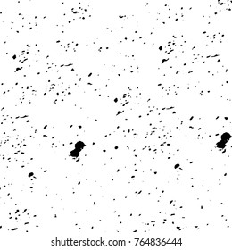 Grunge black and white pattern vector. Abstract background monochrome. Elements cracks, scuffs, chips, lines, spots ink for printing of business cards, stickers, business cards, posters and design