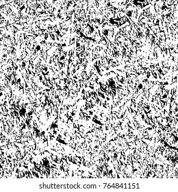 Grunge black and white pattern vector. Abstract background monochrome. Elements cracks, scuffs, chips, lines, spots ink for printing of business cards, stickers, business cards, posters and design