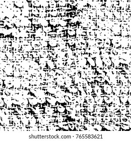 Grunge black and white pattern vector. Abstract background monochrome. Elements cracks, scuffs, chips, lines, spots ink for printing of business cards, stickers, business cards, posters and design