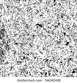 Grunge black and white pattern vector. Abstract background monochrome. Elements cracks, scuffs, chips, lines, spots ink for printing of business cards, stickers, business cards, posters and design