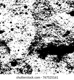 Grunge black and white pattern vector. Abstract background monochrome. Elements cracks, scuffs, chips, lines, spots ink for printing of business cards, stickers, business cards, posters and design