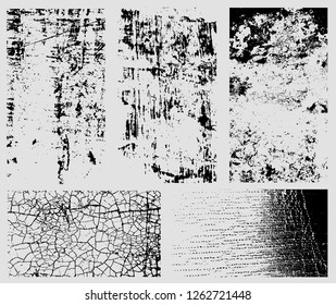 Grunge black and white pattern.T-Shirt Design, Background of cracks,ink spots,chips,lines, dirty,You can use it for all.