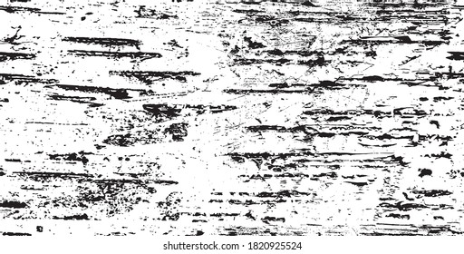Grunge un patrón sin soldadura en blanco y negro. Textura abstracta monocroma. Fondo de grietas, escaramuzas, patatas fritas, manchas, líneas. Superficie de fondo de diseño oscuro. Elemento de impresión gris. 
