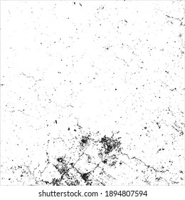 grunge black and white splats ink.Vector Eps10