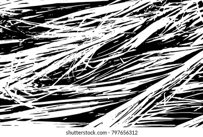 Textura De Paja Negra Y Blanca Grunge   Plantilla, Paja Seca, Textura De Fondo De Paja, Resumen Diseño Natural De Paja